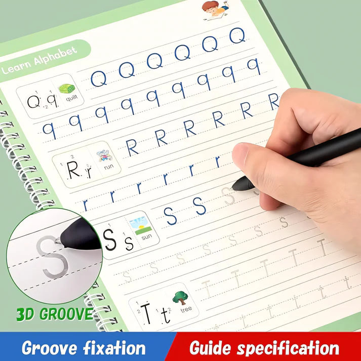 Magic Book™(4 BOOKS,1 PEN,1 GRIP,10 REFILL)